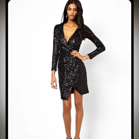 ASOS sequined midi-dress - Picture 1 of 6